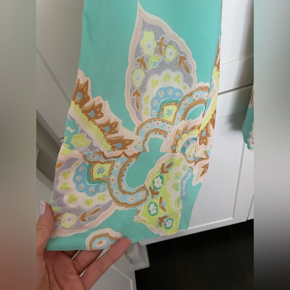 Zara Printed Bow Tie Kimono - Picture 5 of 7